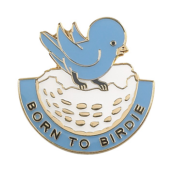BORN TO BIRDIE PIN 1